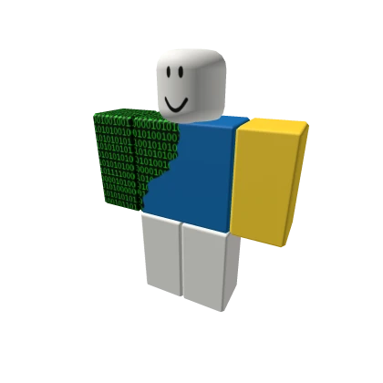 Green Binary Code Hacker Noob Version Shirt