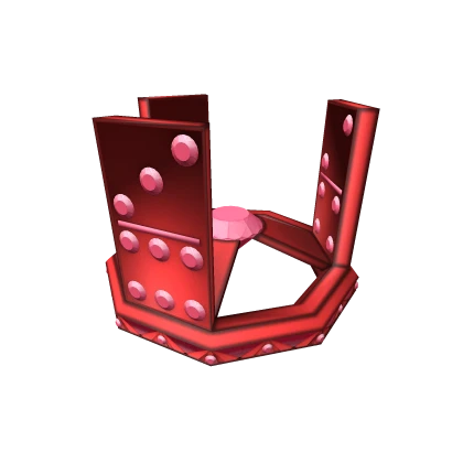 Valentines Domino Crown of the Illuminati