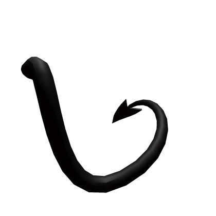 Demon Tail Curved Black