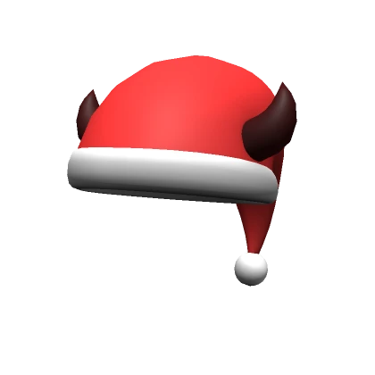 Monster Horns Santa Hat