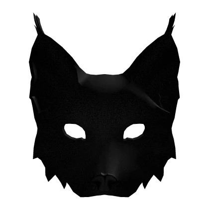 Maincoon mask (black)