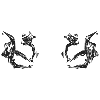 [GLITCHED] Black Electric Aura Top