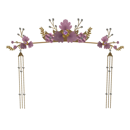 Traditional Flower Headpiece 