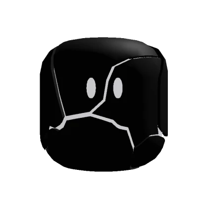 Animated Shattered Head {Colorable Neon}