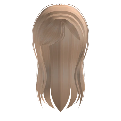 Cute Blonde Long Hair Y2K