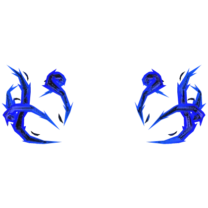 [GLITCHED] Blue Fire Strokes Aura Top