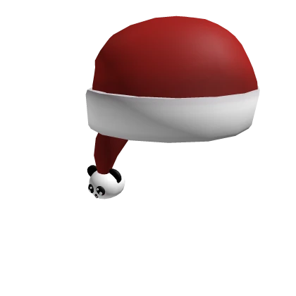 Santa Panda Hat