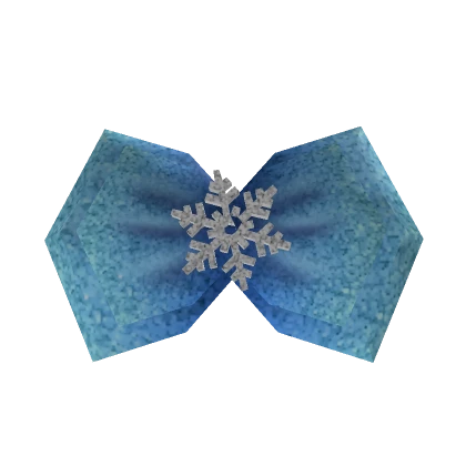 Snowflake Hair Bow