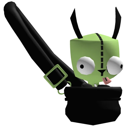 Green Alien GIR Scene in bag