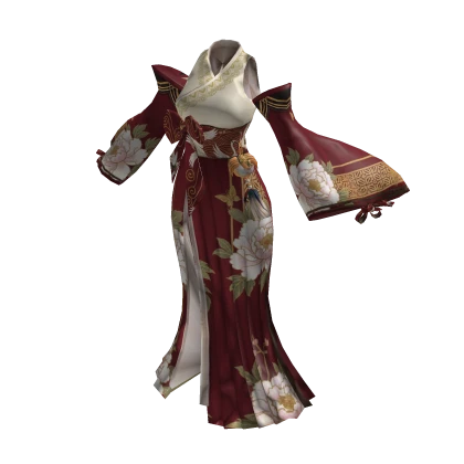  ✨Fantasy Miko Shrine Maiden Kimono Costume-Red