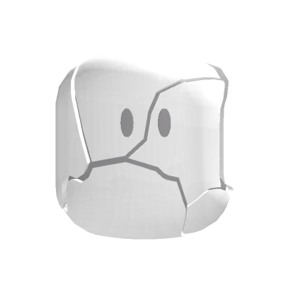 Animated Shattered Head {Colorable Metal}