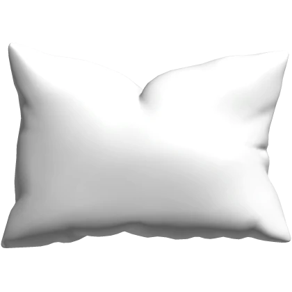 Pillow White Cozy Cute Cutesy Chibi Holdable Left