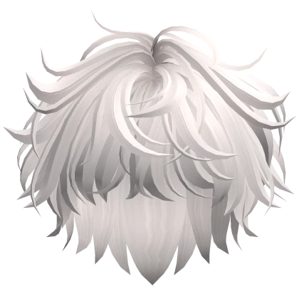 Cute Boy Messy Hair(White)