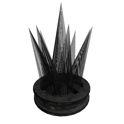 Black ice crown