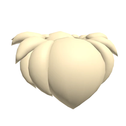 Cream-Colored Neck Fluff