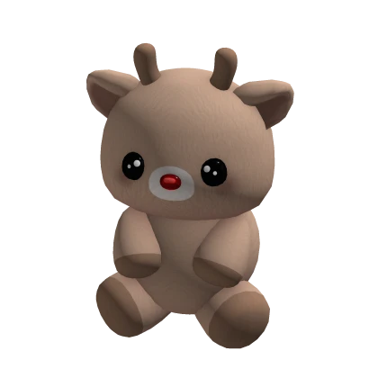 cute reindeer plushie (holdable)