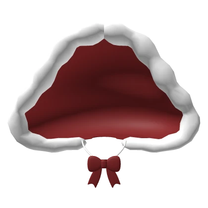 ♡ Perfectly Cozy Red Christmas Hood