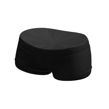 Ultra Tight Low Rise Shorts (Black)