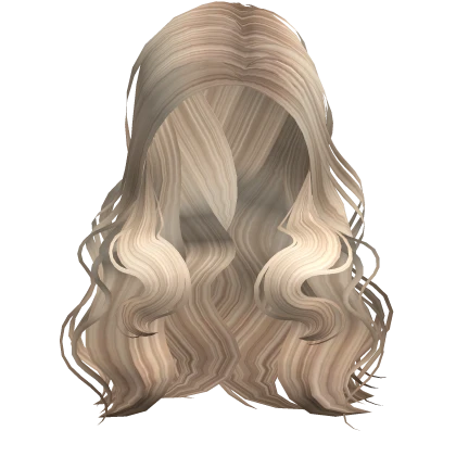 Long Wavy Locks in Blonde