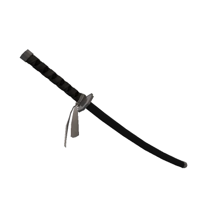 Rogue Samurai Katana in Black & Silver