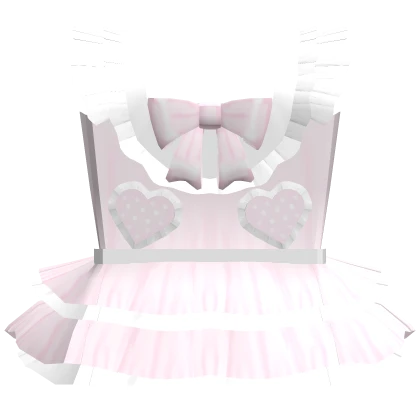 ꒰♡꒱ pretty pink frilly doll dress