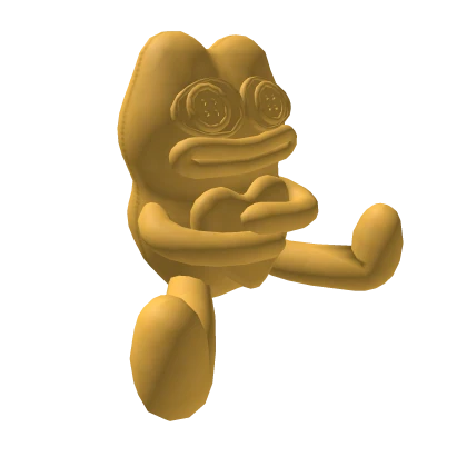 Golden Plush Pepe