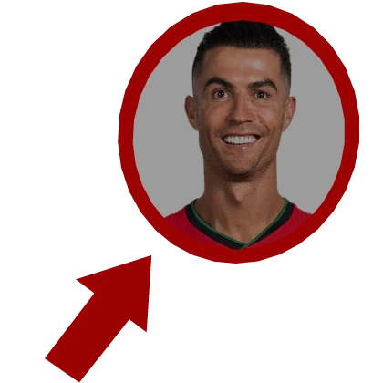 Ronaldo Red Circle