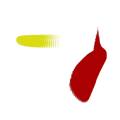 Glitch Animated Halo+Horn Angel/Devil R/Y