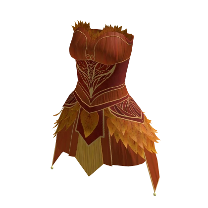 ♾️ Autumn blue elven princess dress