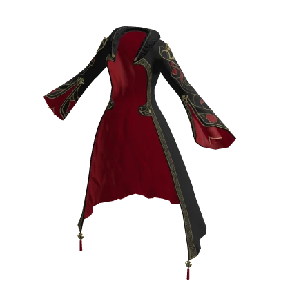 Red crimson highborn coat