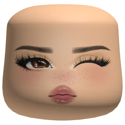 Glowing Cute Cheek Face