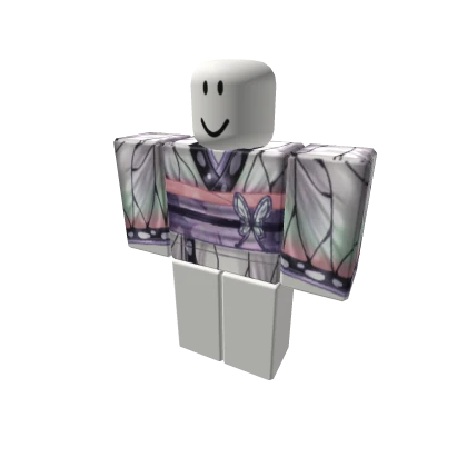 Shinobu Pastel Butterfly Kimono [T]