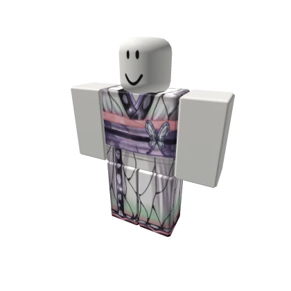 Shinobu Pastel Butterfly Kimono [B]