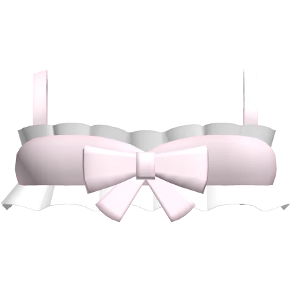 cute summer pink bow top