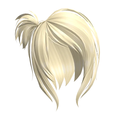 Blonde Scene Mini Ponytail Hair