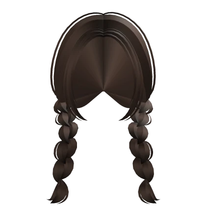 country girl braids in brown