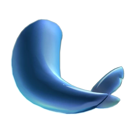 Fish Tail Blue Sameko Saba Anime Cartoony Vtuber