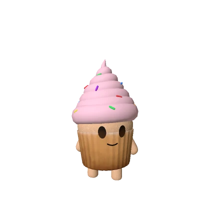 Cute Mini Cupcake [ Recolorable Frosting ]