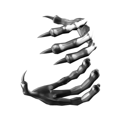 Silver Claw Arm Bracelet (L)