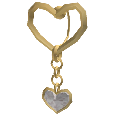 Y2K Golden Heart Belly Piercing