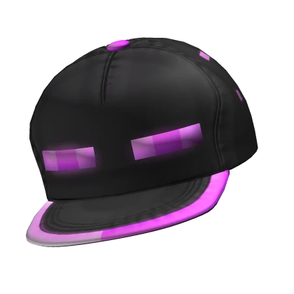 Purple Glowing Ender Cap
