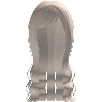 long wavy jirai kei anime hair in blonde