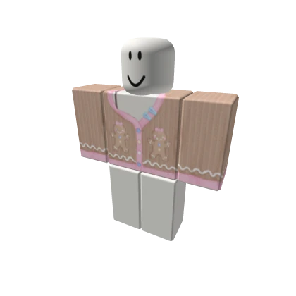 ପpink gingerbread sweater
