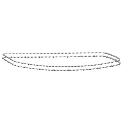 Silver Double Layer Waist Chain 3.0