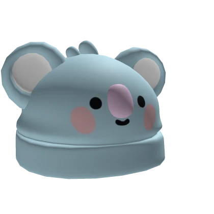 little blue koala hat 