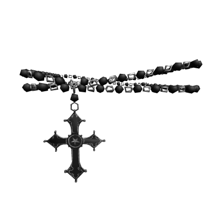 Black Rosary Chain (R)