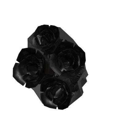 Holdable Black Rose Flower Bouquet