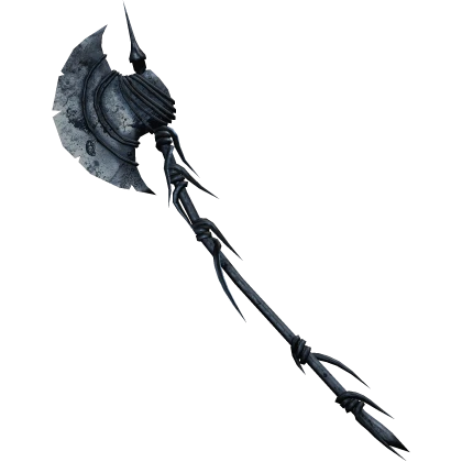 Bluesteel Horror Axe