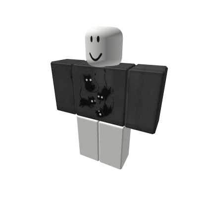 [ORIGINAL]✨🌙Emo Dark Kitty Sweater🌙✨