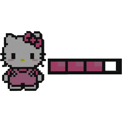 Kitty health bar (limited version)